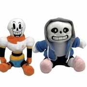 Njube 2Pcs Anime Lancer Ralsei Asriel Frisk Chara Toriel Alien Plush Temmie Papyrus 8-10 Inches New