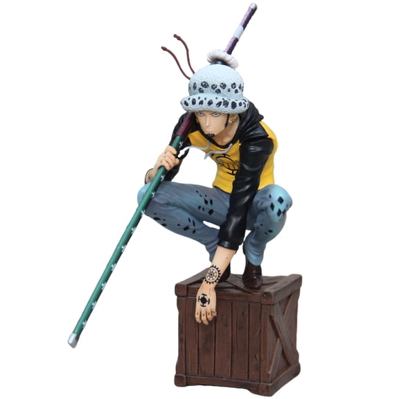Njube Action Figures Trafalgar D. Water Law Figure PVC Character Model Doll Toys Gift Decoration Desktop Decoration Doll