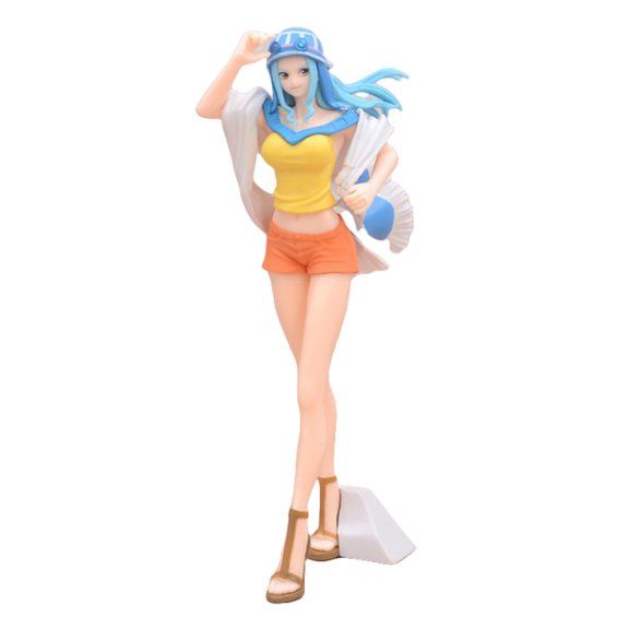Njube Action Toys Otaku Favorite Static Nefertari D. Vivi Figure Toys Statue PVC Character Model Gift Ornaments