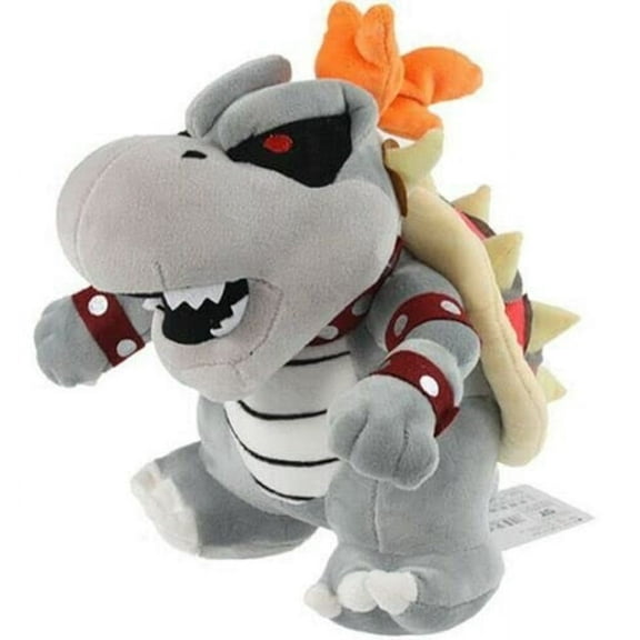 Njube Anime 25cm Dry Bowser Bones Koopa Plush Doll 10 Inches New