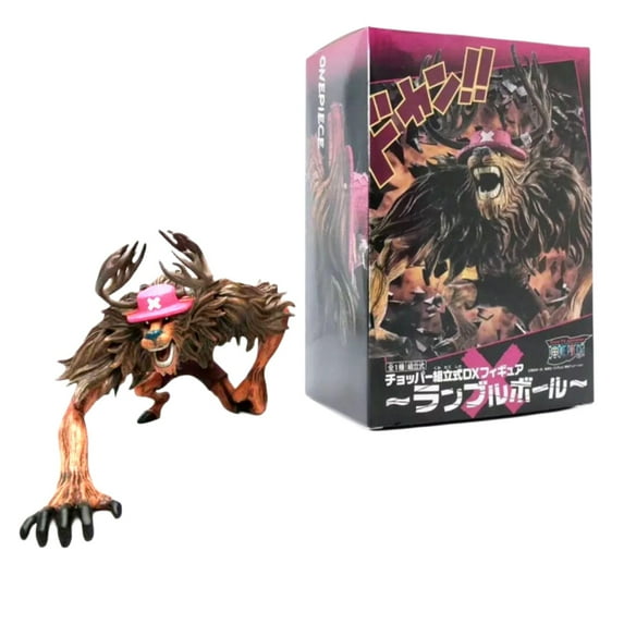 Njube Anime Action Figure Tony Tony Chopper Figure PVC Animation Character Model Statue Collectibles Gift 3.93inch