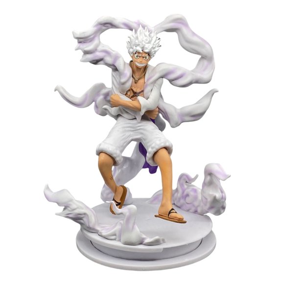 Njube Anime Action Figure Five speed Luffy Figure Action PVC Model Figure Decor Birthday Gifts