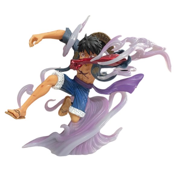 Njube Anime Action Luffy Figure (Black Ver.) 20CM Action Anime Action Figure Model Best Gift Toys Multicolor