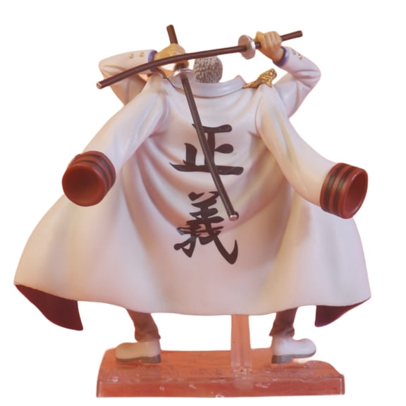 Njube Anime Character Drawing a blade Garp Figure Doll PVC Model Collection Desktop Decoration Statues Anime Gift Best Gift Toys
