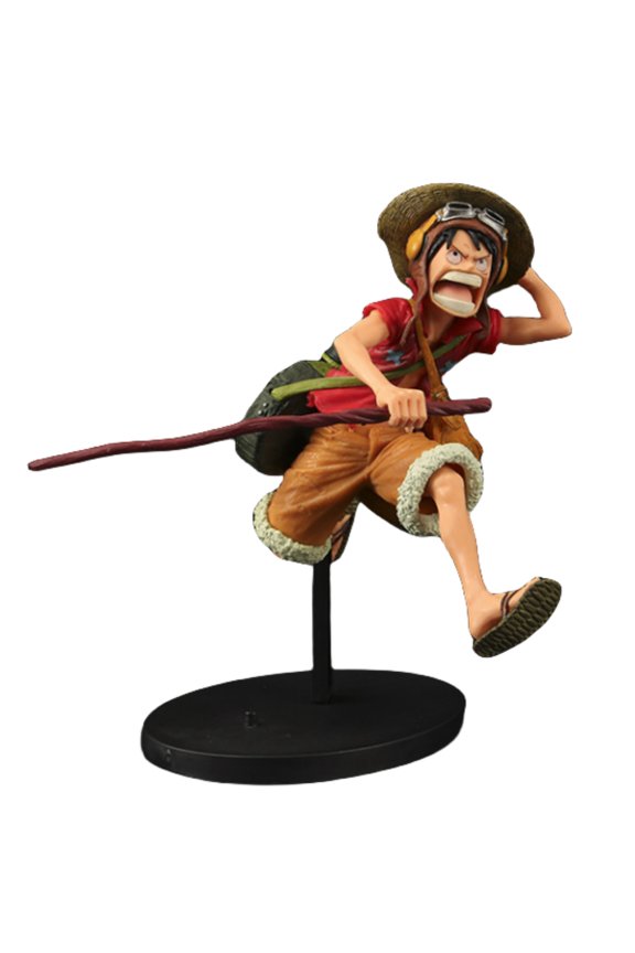 Run at full speed LuffyRedFigure PVC Model Collection Desktop Decoration Statues Anime Gift for Anime Fans