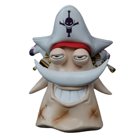 Njube Anime Collection Ornaments Character Statue Edward Newgate Den Den Mushi Figure Model Decoration Action Figurines Model