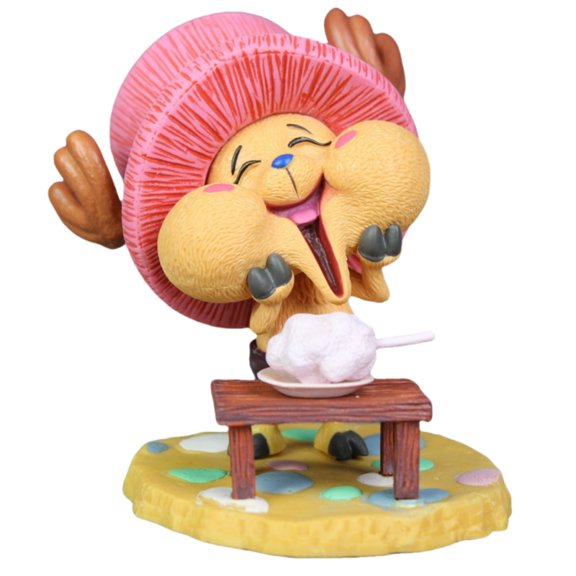 Njube Anime Collection Ornaments Character Statue Happiness Tony Tony Chopper Figure Model Decoration Action Figurines Model