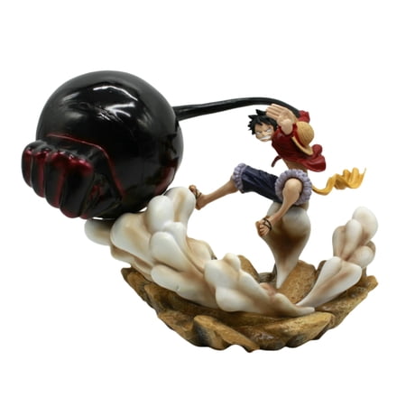 Njube Anime Figure Gear Third Luffy Figure 17cm/6.69inch Desk Figure Model Doll Anime Figures