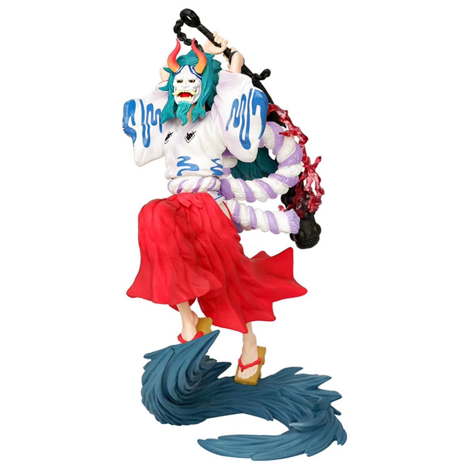 Njube Anime Sculpture Figure Mask Yamato Figure Toys Statue Collection ...