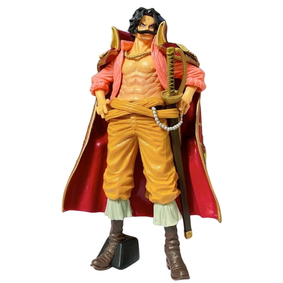 Njube Hands akimbo GolDRoger Figure Collection Gift PVC Material 23cm/9.05inch Figure Collection Model Decoration Best Gift Toys