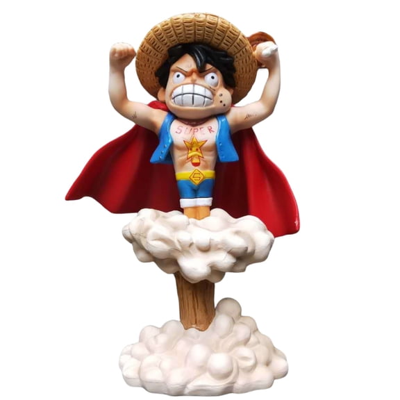 Njube Strong Luffy Figure PVC Model Collection Desktop Decoration Statues Anime Gift for Anime Fans