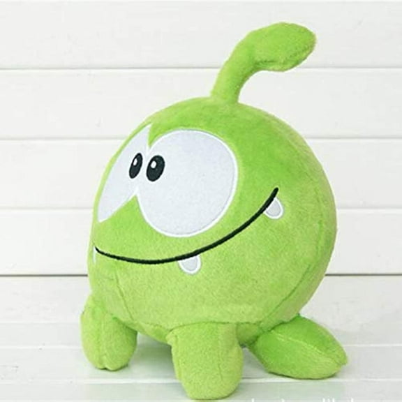 Njube The Green Cut Rope Own Nom Frog Plush Soft Best Gift for Fans 8 Inches