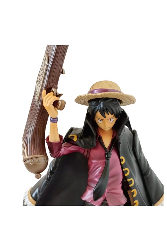 The cannon Luffy 10 Anniversary Figure PVC Model Collection Desktop Decoration Statues Anime Gift for Anime Fans