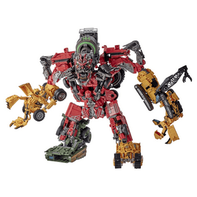 Njube Transformer Toys, Studio Series 69 of The Fallen Construction Devastator Scavenger Scrapper Overload Hightower KO Action Figure Robot Model(Color : 8 Pack)