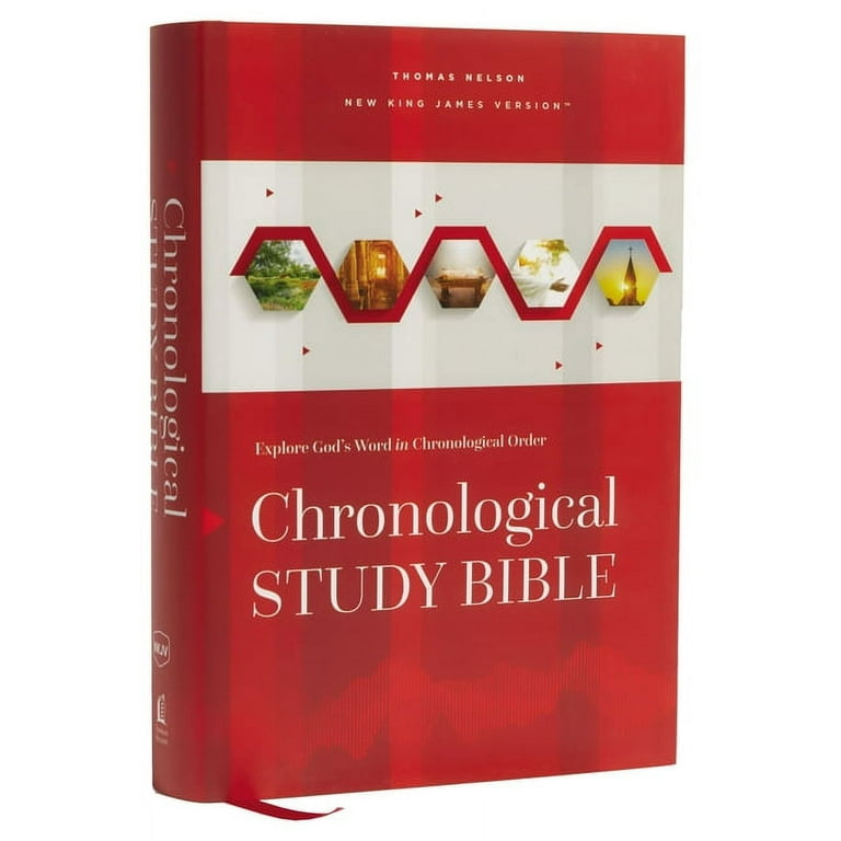 Nkjv, Chronological Study Bible, Hardcover, Comfort Print