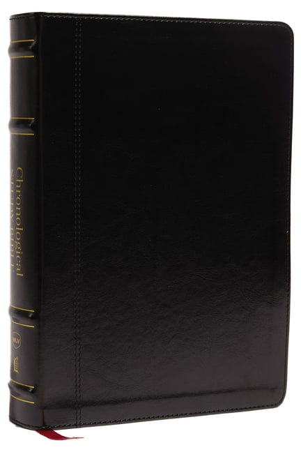 Nkjv, Chronological Study Bible, Leathersoft, Black, Comfort Print: Holy Bible, New King James Version, (Hardcover)