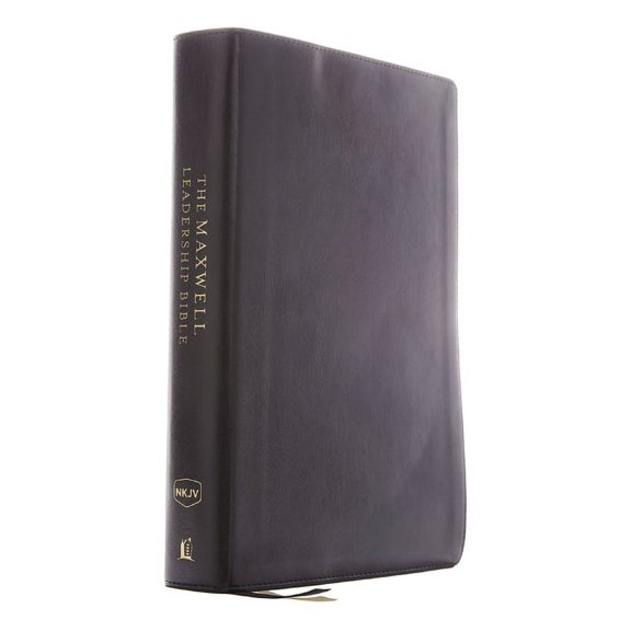 Pre-Owned Nkjv, Maxwell Leadership Bible, Third Edition, Compact, Leathersoft, Black, Comfort Print: Holy Bible, New King James Ve, (Hardcover)