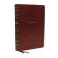 thumbnail image 1 of Nkjv, Reference Bible, Super Giant Print, Leathersoft, Brown, Red Letter Edition, Comfort Print: Holy Bible, New King Ja, (Hardcover), 1 of 5