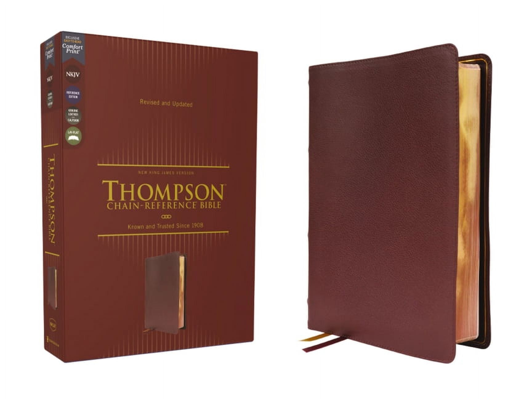 Nkjv, Thompson ChainReference Bible, Genuine Leather, Calfskin