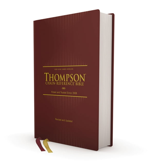 NIV Thompson Chain-Reference Bible Hardcover Navy Red Letter Comfort Print main image 1