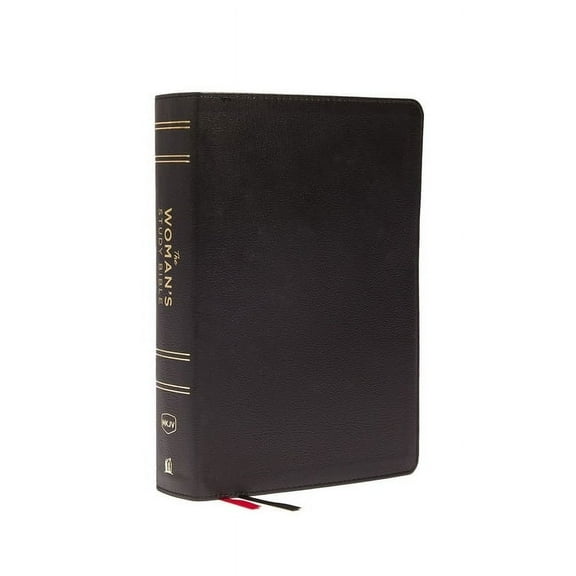 Nkjv, the Woman's Study Bible, Genuine Leather, Black, Red Letter, Full-Color Edition: Receiving God's Truth for Balance, Hope, and Transformation (Other)