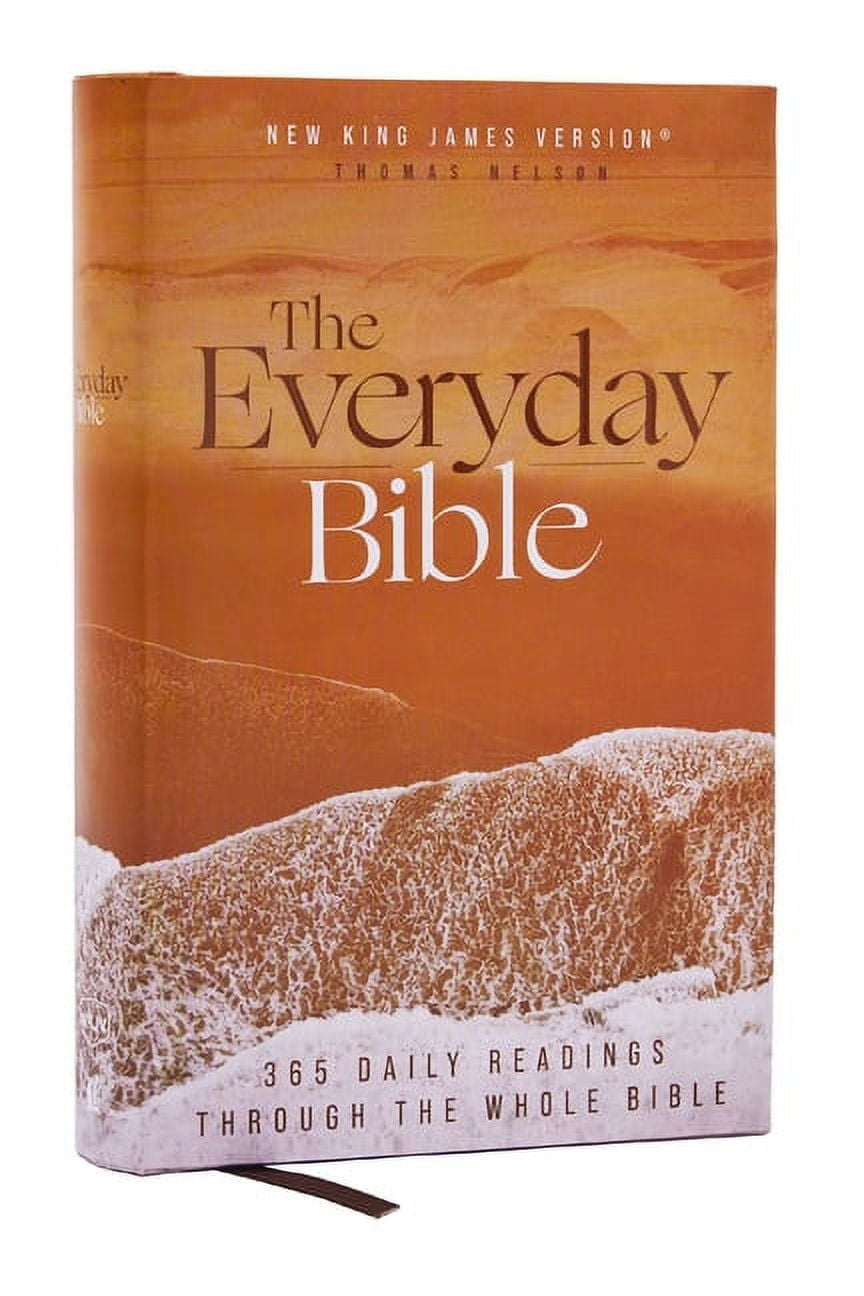 Nkjv, the Everyday Bible, Hardcover, Red Letter, Comfort Print: 365 Daily Readings Through the Whole Bible, (Hardcover)
