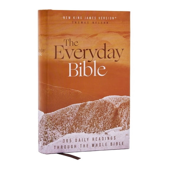 Nkjv, the Everyday Bible, Hardcover, Red Letter, Comfort Print: 365 Daily Readings Through the Whole Bible, (Hardcover)