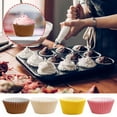 thumbnail image 1 of Nkmbld 100Pcs Baking Molds, Paper Cups Cake, DIY Handmade Baking Tools for for Home Baking, Birthday Parties, Wedding Desserts, 1 of 1