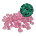 thumbnail image 1 of Nkmbld 100Pcs Glow in The Dark Pebbles Outdoor, Resin Decorative Pebbles Aquarium Rocks for Landscaping Walkway Pathway Backyard Fish Tank Plant, 1 of 8