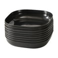 thumbnail image 1 of Nkmbld 10Pcs Reusable Lightweight Appetizer Plates Durable Household Dining Table Spit Bones Plates Suitable for Fruits, Snack, Pasta, Cake, Dessert, Multicolor, 1 of 7
