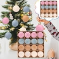 thumbnail image 1 of Nkmbld 16Pcs Shatterproof Christmas Ornaments Christmas Tree Decorations Bauble Hanging Home Party Ornament Decor, 1 of 8