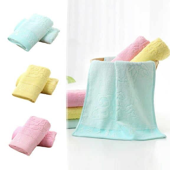 Nkmbld 2PCS Highly Absorbent Quick Dry Bath Towels for Bathroom, Hotels, Spa and Gym 33X73cm, Blue