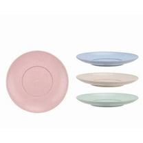 Nkmbld 4Pcs Dinnerware Dish Set for Kitchen Salad Plates, Dessert Plates Appetizer Plates Serving, Multicolor