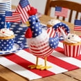 thumbnail image 1 of Nkmbld 4th of July Table Decorations Patriotic Turkey Figurine Tiered Tray Decor for Independence Day Tabletop Centerpieces Home Kitchen Office Desk Shelf, 1 of 8