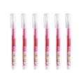 thumbnail image 1 of Nkmbld 6 Pack Retractable Gel Pens, 0.5mm Fine Point Smooth Writing Pens for Journaling Note Taking, Ultra Long Lasting and Consistent Ink Flow, 1 of 8