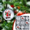 thumbnail image 1 of Nkmbld 9Pcs Shatterproof Christmas Ornaments Birthday Decoration Boutique PET Painted Plastic Christmas Balls Set Christmas Tree Decoration, 1 of 8