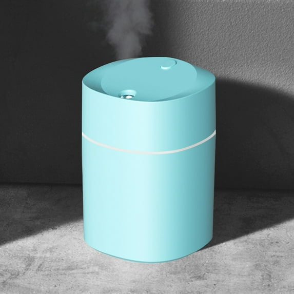 Nkmbld Air Humidifier Portable Desk Humidifier, Cool Mist Humidifier, Small Humidifier for Home Bedroom Office, Plants, Colorful Night Function