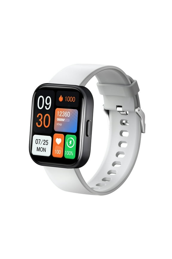 Android Smart Sports Watch Bluetooth Call Multi-Functional Large Screen Watch 60 Days Long Standby Voice Intelligence Assistant, Gray