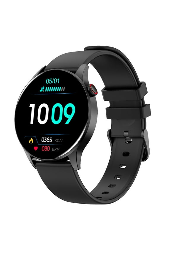 Android Smart Watch Full Screen Smart Watches for Android IOS Phones Smart Fitness Watch for Women Man Smartwatch, Black