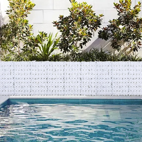 Nkmbld Artificial Ivy Privacy Fence Screen Outdoor Expandable Artificial Greenery Roll Fake Hedge Wall Patio Vine Grass Panels Gate Covering for Garden
