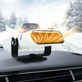 thumbnail image 1 of Nkmbld Auto Car Heater Fan, Fast Heating Defroster 2 in 1 Automobile Windshield Fast Heaters Car Heater That Plugs into Cigarette Lighter for Car, SUV, Trucks, 1 of 8