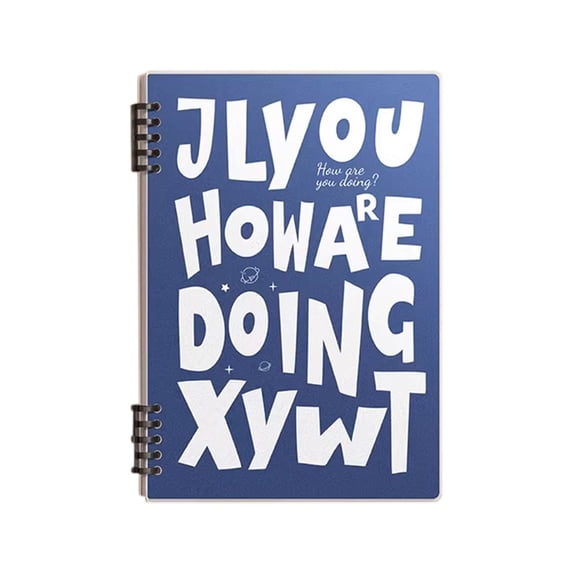 Nkmbld B5 Notebooks for Work Notebook Non Irritating Loose Leaf Notebook Detachable High Horizontal Notebook