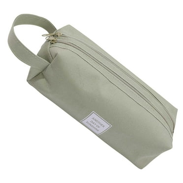 Nkmbld Pencil Case Large-capacity Pen Bag Cute Storage Pencil Bag for Office Supplies Stationery