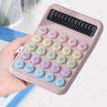 thumbnail image 1 of Nkmbld Basic Calculators Color Desk Calculator with Large LCD Display, 12 Digit Office Calculator with Big Buttons for Business, Accounting and Exam Use, 1 of 8