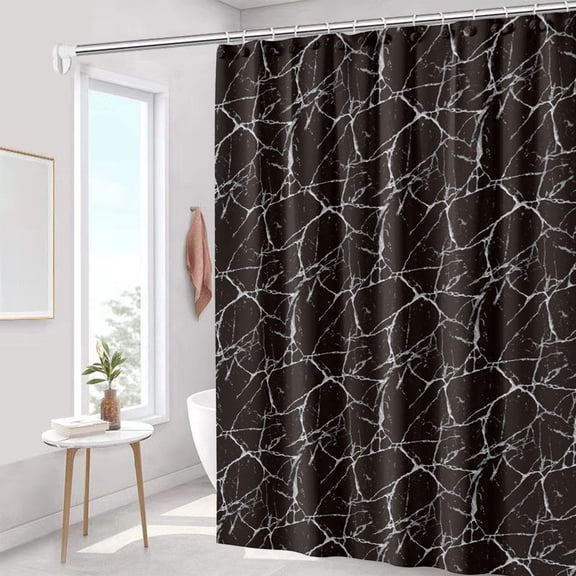 Nkmbld Bathroom Shower Curtain, Waterproof Plastic Shower Curtain with Hooks, Room Separating Divider, Room Divider Curtain Screen Partition