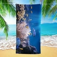 thumbnail image 1 of Nkmbld Beach Towels Microfiber Lightweight Pool Towels Quick Dry Absorbent Beach Blanket Multi-Purpose Cooling Towels for Travel Swimming Pool, 1 of 8