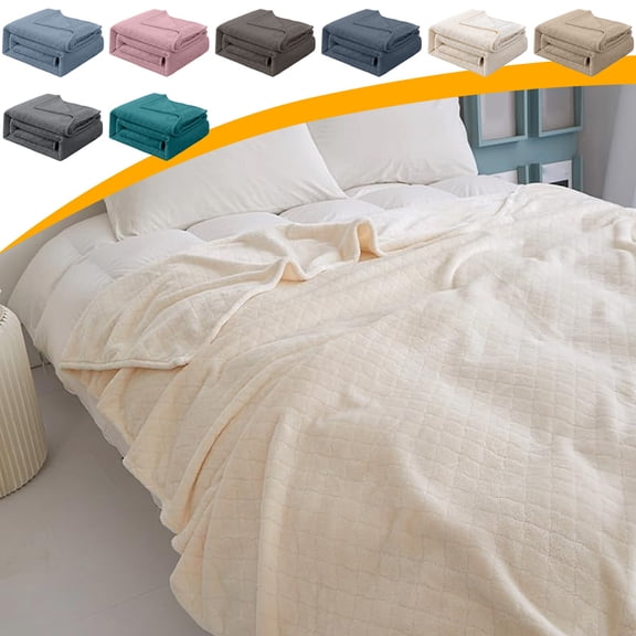Nkmbld Bedding Comforters Summer Cooler Quilt Lightweight Bed Breathable Soft Comfortable Thick Plushes Sheet for All Season Queen/King Size