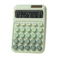 thumbnail image 1 of Nkmbld Calculators Desktop Basic Standard Calculators with Large LCD Display, Solar and Battery Dual-Power Gradient Color Office Calculator, 1 of 8