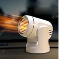 thumbnail image 1 of Nkmbld Car Heater and Cooler, 12V 150W Vehicle Fan Hot Warm Heater Windscreen Demister Defroster, Car Windscreen Heater Plug in Cigarette Lighter Heaters, White, 1 of 8
