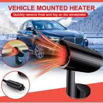 Nkmbld Car Heater and Cooler for Car Heating Defrosting and Demister in Winter, 2 in 1 Automobile Windshield Fast Heaters Car Heater That Plugs into Cigarette Lighter, Black